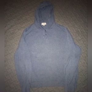 Hoodie Long sleeve sweater Ocean Blue Goodfellow & Co XL